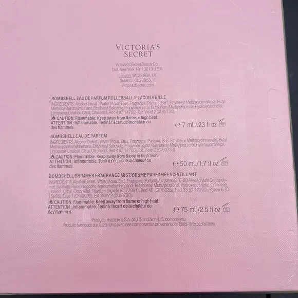 Victoria's Secret BOMBSHELL 3 Pieces Gift Box Set NWT / 2020